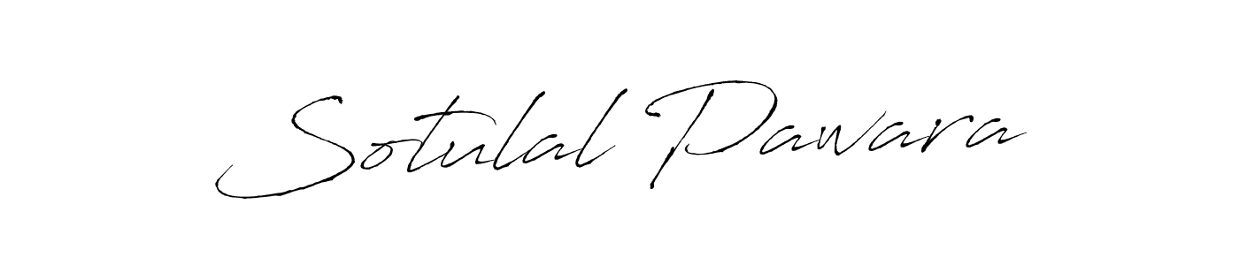 Also we have Sotulal Pawara name is the best signature style. Create professional handwritten signature collection using Antro_Vectra autograph style. Sotulal Pawara signature style 6 images and pictures png