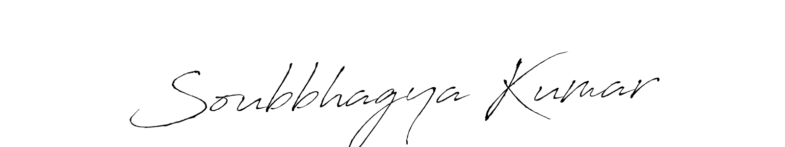 Make a beautiful signature design for name Soubbhagya Kumar. With this signature (Antro_Vectra) style, you can create a handwritten signature for free. Soubbhagya Kumar signature style 6 images and pictures png