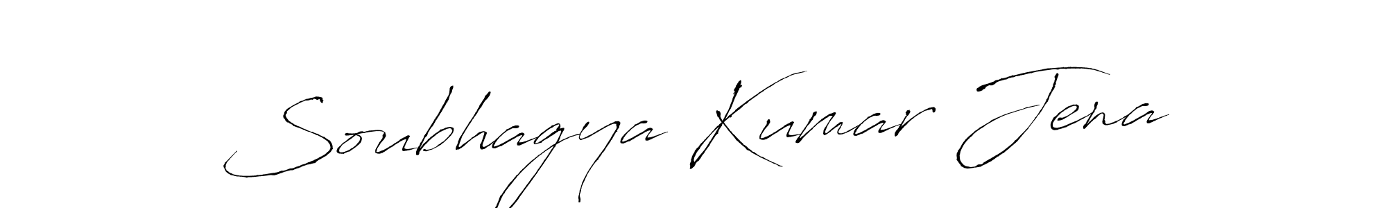 Make a beautiful signature design for name Soubhagya Kumar Jena. With this signature (Antro_Vectra) style, you can create a handwritten signature for free. Soubhagya Kumar Jena signature style 6 images and pictures png