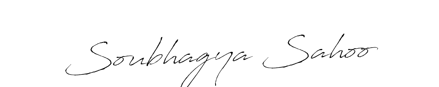 How to make Soubhagya Sahoo signature? Antro_Vectra is a professional autograph style. Create handwritten signature for Soubhagya Sahoo name. Soubhagya Sahoo signature style 6 images and pictures png
