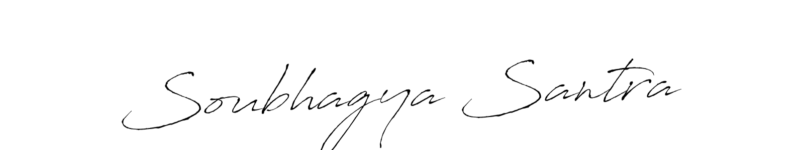 Antro_Vectra is a professional signature style that is perfect for those who want to add a touch of class to their signature. It is also a great choice for those who want to make their signature more unique. Get Soubhagya Santra name to fancy signature for free. Soubhagya Santra signature style 6 images and pictures png