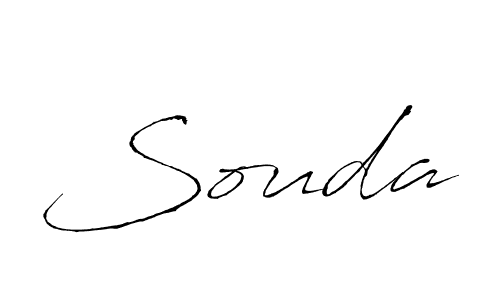 Souda stylish signature style. Best Handwritten Sign (Antro_Vectra) for my name. Handwritten Signature Collection Ideas for my name Souda. Souda signature style 6 images and pictures png