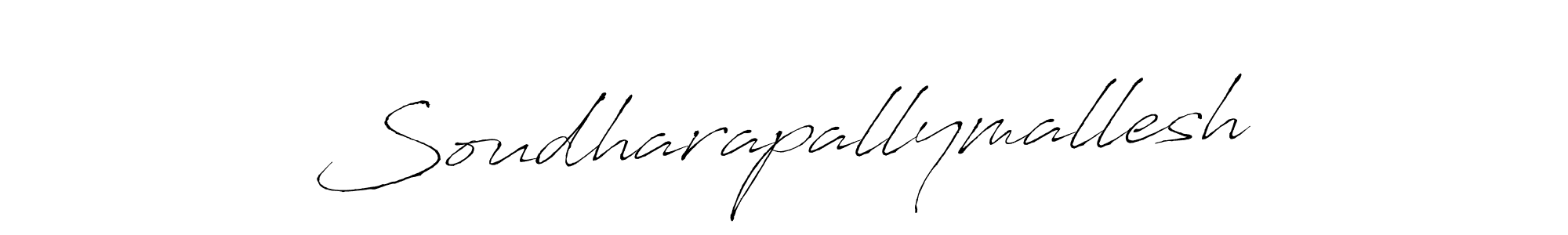 Antro_Vectra is a professional signature style that is perfect for those who want to add a touch of class to their signature. It is also a great choice for those who want to make their signature more unique. Get Soudharapallymallesh name to fancy signature for free. Soudharapallymallesh signature style 6 images and pictures png