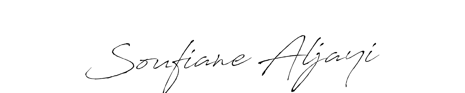 The best way (Antro_Vectra) to make a short signature is to pick only two or three words in your name. The name Soufiane Aljayi include a total of six letters. For converting this name. Soufiane Aljayi signature style 6 images and pictures png