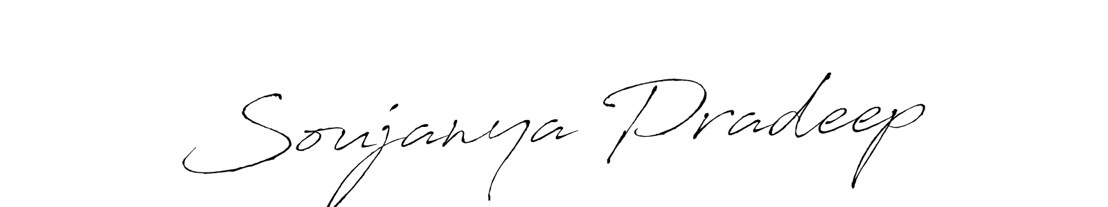 You should practise on your own different ways (Antro_Vectra) to write your name (Soujanya Pradeep) in signature. don't let someone else do it for you. Soujanya Pradeep signature style 6 images and pictures png