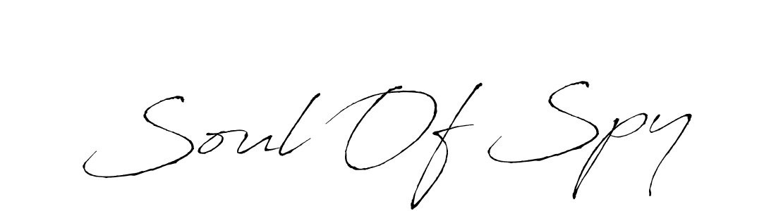 How to make Soul Of Spy name signature. Use Antro_Vectra style for creating short signs online. This is the latest handwritten sign. Soul Of Spy signature style 6 images and pictures png