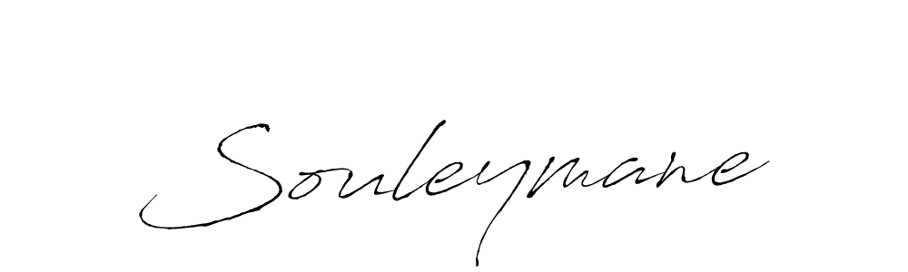 Make a beautiful signature design for name Souleymane. With this signature (Antro_Vectra) style, you can create a handwritten signature for free. Souleymane signature style 6 images and pictures png