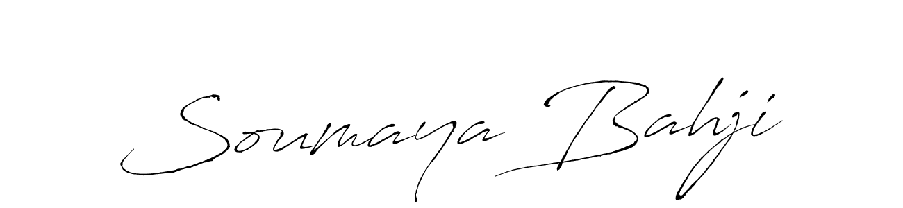 Make a beautiful signature design for name Soumaya Bahji. Use this online signature maker to create a handwritten signature for free. Soumaya Bahji signature style 6 images and pictures png