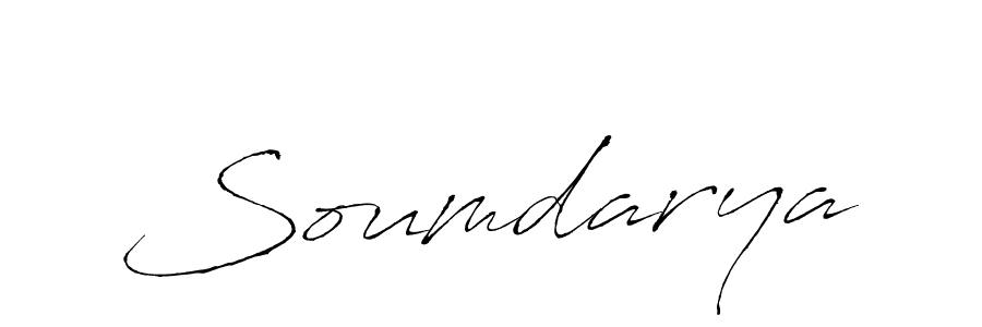 Design your own signature with our free online signature maker. With this signature software, you can create a handwritten (Antro_Vectra) signature for name Soumdarya. Soumdarya signature style 6 images and pictures png