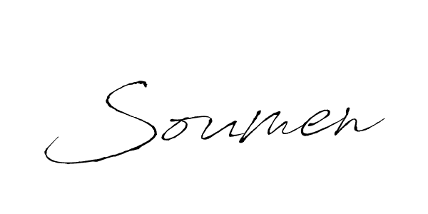 How to make Soumen name signature. Use Antro_Vectra style for creating short signs online. This is the latest handwritten sign. Soumen signature style 6 images and pictures png