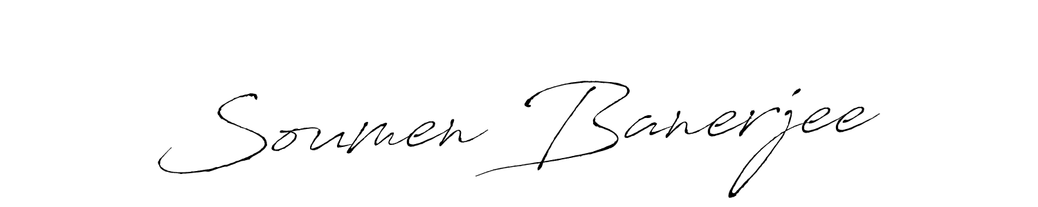 The best way (Antro_Vectra) to make a short signature is to pick only two or three words in your name. The name Soumen Banerjee include a total of six letters. For converting this name. Soumen Banerjee signature style 6 images and pictures png