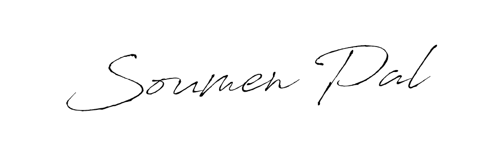 Use a signature maker to create a handwritten signature online. With this signature software, you can design (Antro_Vectra) your own signature for name Soumen Pal. Soumen Pal signature style 6 images and pictures png