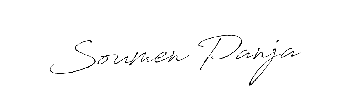 How to make Soumen Panja signature? Antro_Vectra is a professional autograph style. Create handwritten signature for Soumen Panja name. Soumen Panja signature style 6 images and pictures png