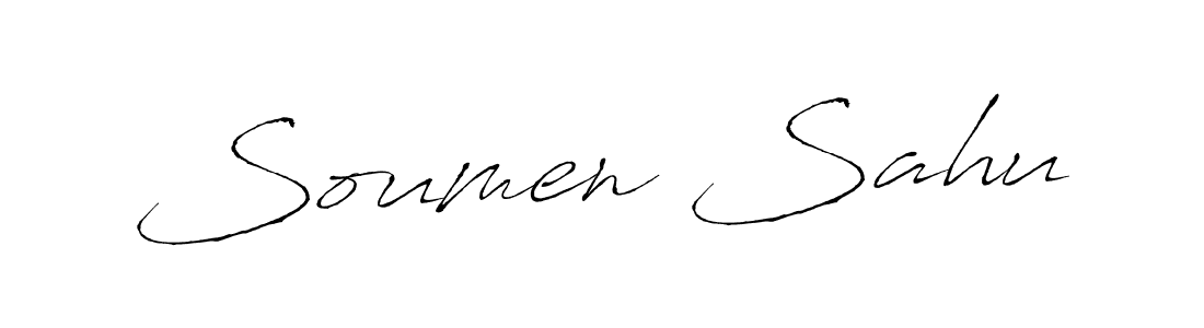 Also we have Soumen Sahu name is the best signature style. Create professional handwritten signature collection using Antro_Vectra autograph style. Soumen Sahu signature style 6 images and pictures png
