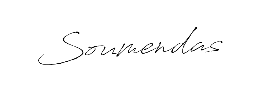 How to make Soumendas name signature. Use Antro_Vectra style for creating short signs online. This is the latest handwritten sign. Soumendas signature style 6 images and pictures png