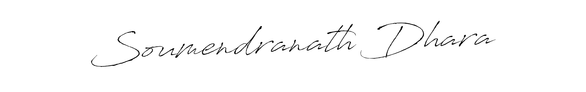 How to make Soumendranath Dhara signature? Antro_Vectra is a professional autograph style. Create handwritten signature for Soumendranath Dhara name. Soumendranath Dhara signature style 6 images and pictures png