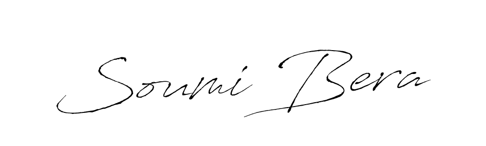 How to make Soumi Bera signature? Antro_Vectra is a professional autograph style. Create handwritten signature for Soumi Bera name. Soumi Bera signature style 6 images and pictures png