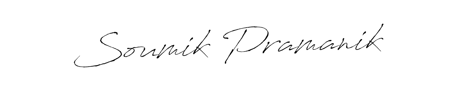 Also we have Soumik Pramanik name is the best signature style. Create professional handwritten signature collection using Antro_Vectra autograph style. Soumik Pramanik signature style 6 images and pictures png