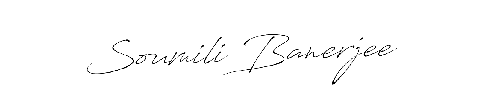 Similarly Antro_Vectra is the best handwritten signature design. Signature creator online .You can use it as an online autograph creator for name Soumili Banerjee. Soumili Banerjee signature style 6 images and pictures png