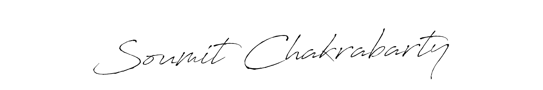 Make a beautiful signature design for name Soumit Chakrabarty. With this signature (Antro_Vectra) style, you can create a handwritten signature for free. Soumit Chakrabarty signature style 6 images and pictures png