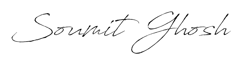 Similarly Antro_Vectra is the best handwritten signature design. Signature creator online. You can use it as an online autograph creator for name Soumit Ghosh. Soumit Ghosh signature style 6 images and pictures png