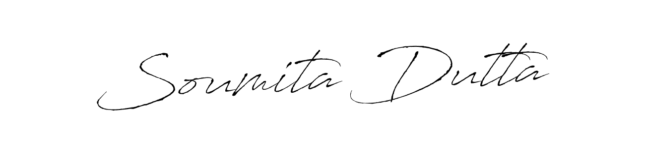 Also we have Soumita Dutta name is the best signature style. Create professional handwritten signature collection using Antro_Vectra autograph style. Soumita Dutta signature style 6 images and pictures png