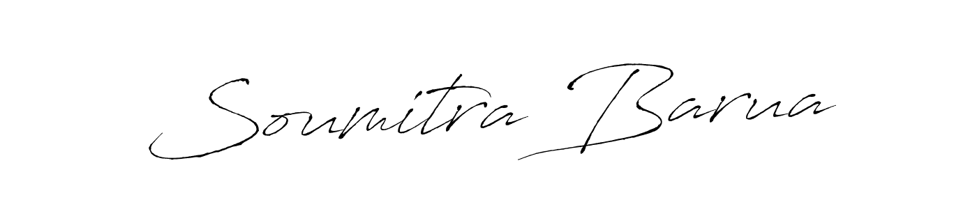 Create a beautiful signature design for name Soumitra Barua. With this signature (Antro_Vectra) fonts, you can make a handwritten signature for free. Soumitra Barua signature style 6 images and pictures png