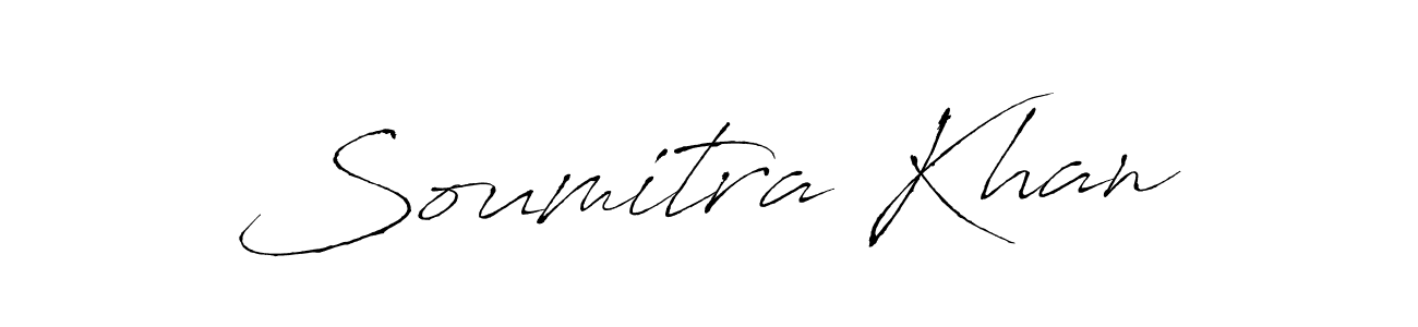 Soumitra Khan stylish signature style. Best Handwritten Sign (Antro_Vectra) for my name. Handwritten Signature Collection Ideas for my name Soumitra Khan. Soumitra Khan signature style 6 images and pictures png