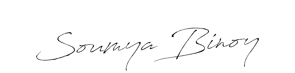 Also You can easily find your signature by using the search form. We will create Soumya Binoy name handwritten signature images for you free of cost using Antro_Vectra sign style. Soumya Binoy signature style 6 images and pictures png