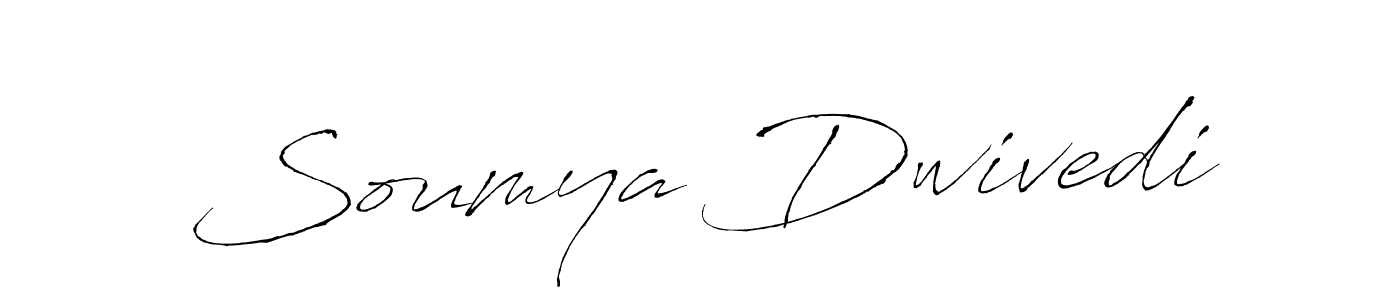 Design your own signature with our free online signature maker. With this signature software, you can create a handwritten (Antro_Vectra) signature for name Soumya Dwivedi. Soumya Dwivedi signature style 6 images and pictures png