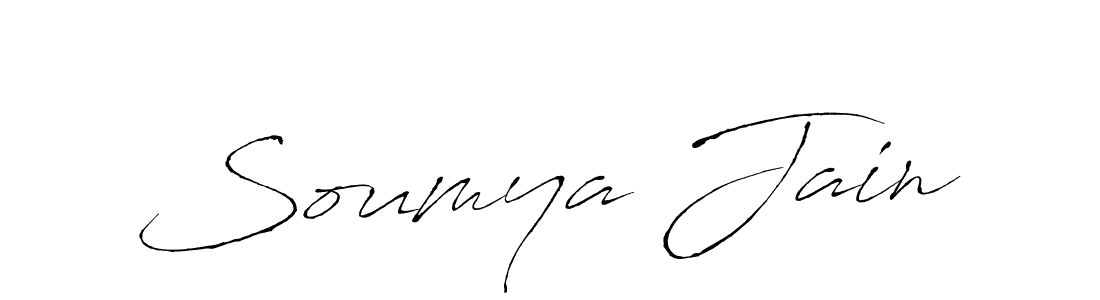 Similarly Antro_Vectra is the best handwritten signature design. Signature creator online .You can use it as an online autograph creator for name Soumya Jain. Soumya Jain signature style 6 images and pictures png