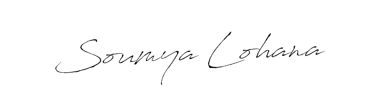 How to Draw Soumya Lohana signature style? Antro_Vectra is a latest design signature styles for name Soumya Lohana. Soumya Lohana signature style 6 images and pictures png