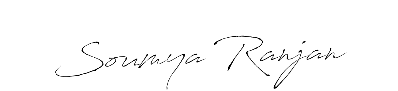 How to make Soumya Ranjan signature? Antro_Vectra is a professional autograph style. Create handwritten signature for Soumya Ranjan name. Soumya Ranjan signature style 6 images and pictures png