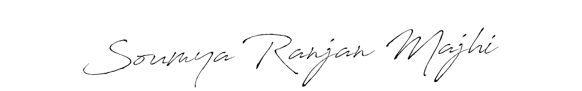 How to make Soumya Ranjan Majhi signature? Antro_Vectra is a professional autograph style. Create handwritten signature for Soumya Ranjan Majhi name. Soumya Ranjan Majhi signature style 6 images and pictures png