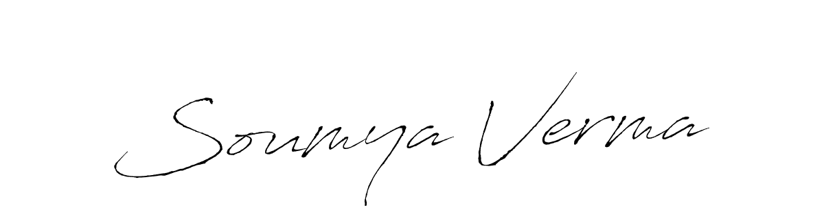 if you are searching for the best signature style for your name Soumya Verma. so please give up your signature search. here we have designed multiple signature styles  using Antro_Vectra. Soumya Verma signature style 6 images and pictures png