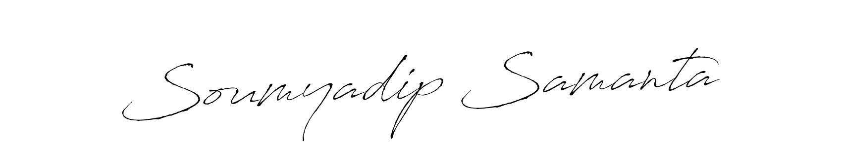 Soumyadip Samanta stylish signature style. Best Handwritten Sign (Antro_Vectra) for my name. Handwritten Signature Collection Ideas for my name Soumyadip Samanta. Soumyadip Samanta signature style 6 images and pictures png