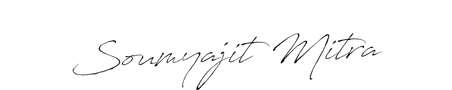 Also we have Soumyajit Mitra name is the best signature style. Create professional handwritten signature collection using Antro_Vectra autograph style. Soumyajit Mitra signature style 6 images and pictures png