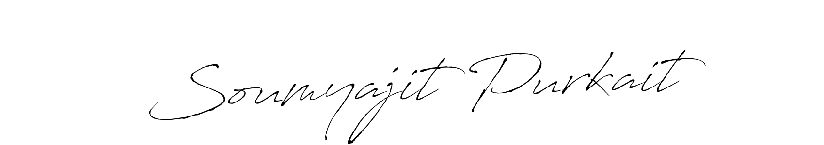 Also we have Soumyajit Purkait name is the best signature style. Create professional handwritten signature collection using Antro_Vectra autograph style. Soumyajit Purkait signature style 6 images and pictures png