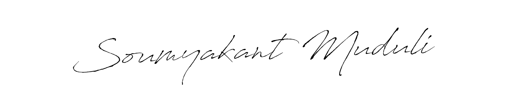 Make a beautiful signature design for name Soumyakant Muduli. Use this online signature maker to create a handwritten signature for free. Soumyakant Muduli signature style 6 images and pictures png