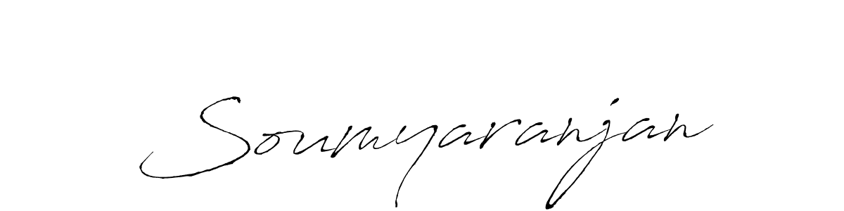 Create a beautiful signature design for name Soumyaranjan. With this signature (Antro_Vectra) fonts, you can make a handwritten signature for free. Soumyaranjan signature style 6 images and pictures png