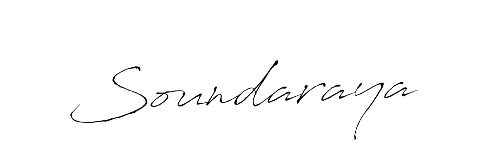 Create a beautiful signature design for name Soundaraya. With this signature (Antro_Vectra) fonts, you can make a handwritten signature for free. Soundaraya signature style 6 images and pictures png