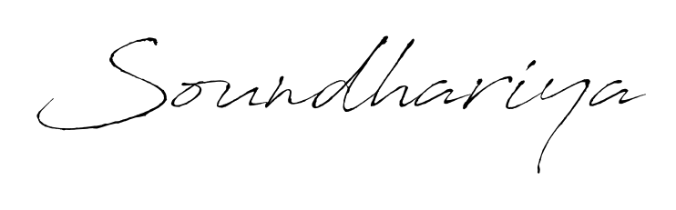 How to make Soundhariya signature? Antro_Vectra is a professional autograph style. Create handwritten signature for Soundhariya name. Soundhariya signature style 6 images and pictures png