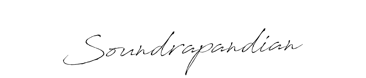 Soundrapandian stylish signature style. Best Handwritten Sign (Antro_Vectra) for my name. Handwritten Signature Collection Ideas for my name Soundrapandian. Soundrapandian signature style 6 images and pictures png