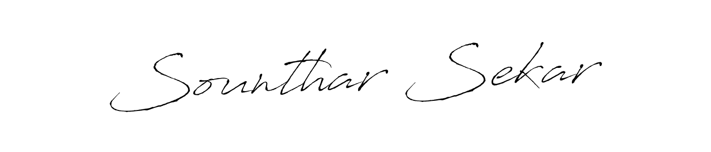 Here are the top 10 professional signature styles for the name Sounthar Sekar. These are the best autograph styles you can use for your name. Sounthar Sekar signature style 6 images and pictures png