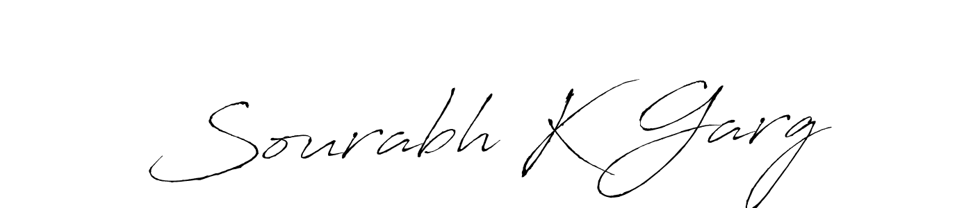 How to Draw Sourabh K Garg signature style? Antro_Vectra is a latest design signature styles for name Sourabh K Garg. Sourabh K Garg signature style 6 images and pictures png