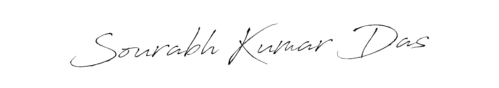 Make a beautiful signature design for name Sourabh Kumar Das. With this signature (Antro_Vectra) style, you can create a handwritten signature for free. Sourabh Kumar Das signature style 6 images and pictures png