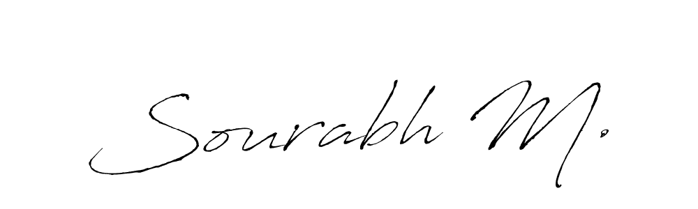 See photos of Sourabh M. official signature by Spectra . Check more albums & portfolios. Read reviews & check more about Antro_Vectra font. Sourabh M. signature style 6 images and pictures png