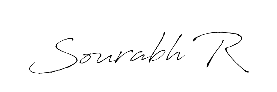 You should practise on your own different ways (Antro_Vectra) to write your name (Sourabh R) in signature. don't let someone else do it for you. Sourabh R signature style 6 images and pictures png