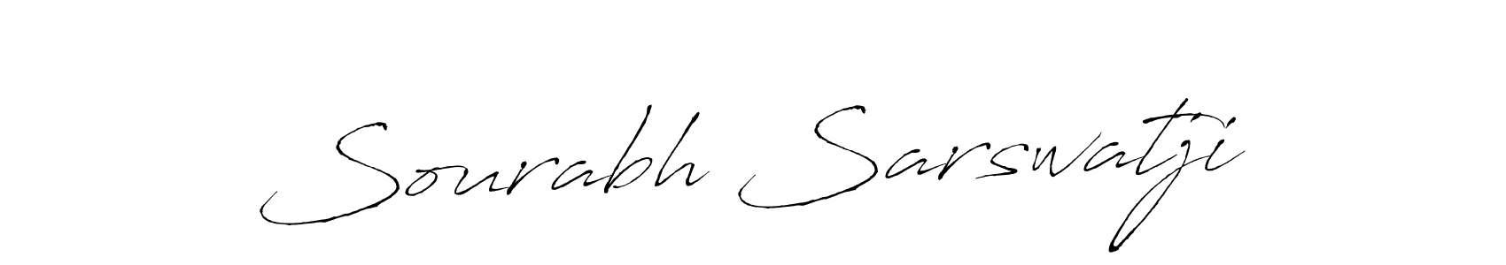 The best way (Antro_Vectra) to make a short signature is to pick only two or three words in your name. The name Sourabh Sarswatji include a total of six letters. For converting this name. Sourabh Sarswatji signature style 6 images and pictures png