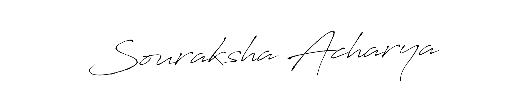 This is the best signature style for the Souraksha Acharya name. Also you like these signature font (Antro_Vectra). Mix name signature. Souraksha Acharya signature style 6 images and pictures png